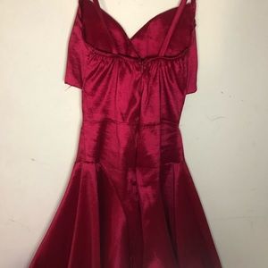 Short red prom/party dress